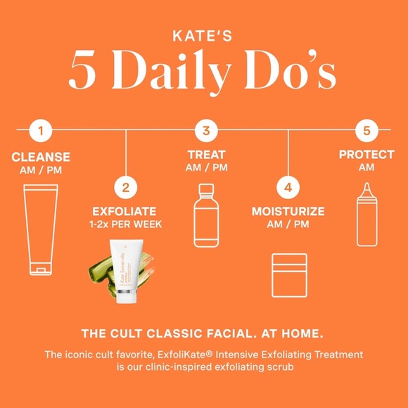 NIB Kate Somerville ExfoliKate Intensive Exfoliating Treatment Tube 5 Fl Oz Skin - Picture 6 of 16